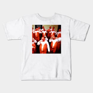 The Priests Gather In Crab Suits Kids T-Shirt